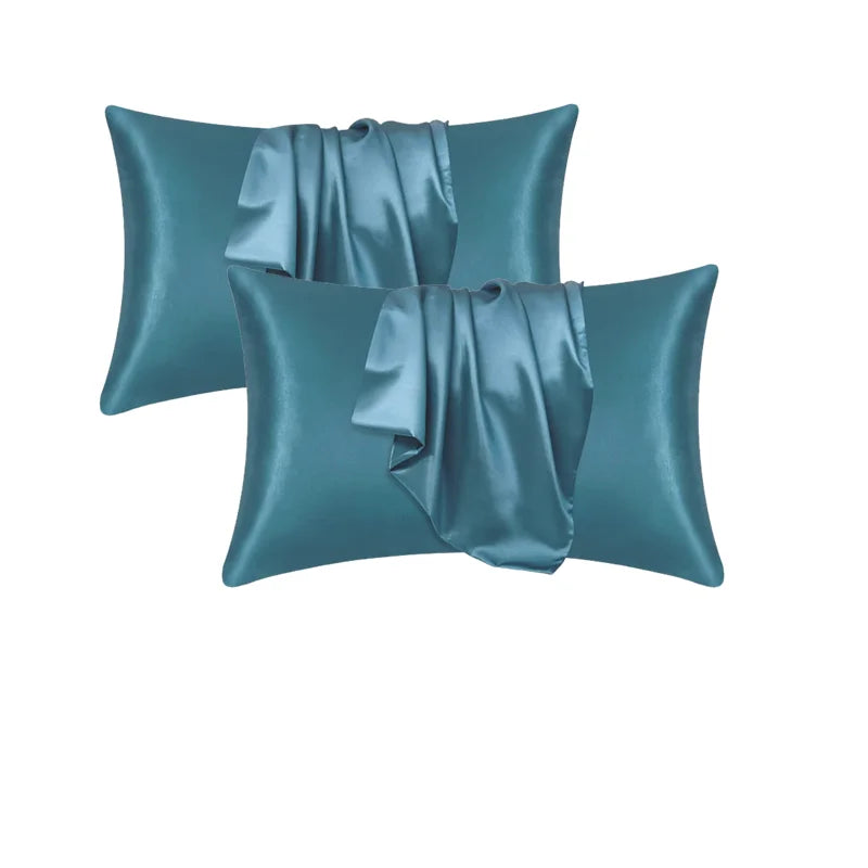 Luxury Silky Satin Pillowcase – Soft & Smooth Pillow Cover for Hair & Skin Care, Beauty Sleep & Elegant Home Décor