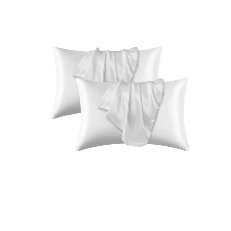 Luxury Silky Satin Pillowcase – Soft & Smooth Pillow Cover for Hair & Skin Care, Beauty Sleep & Elegant Home Décor 
