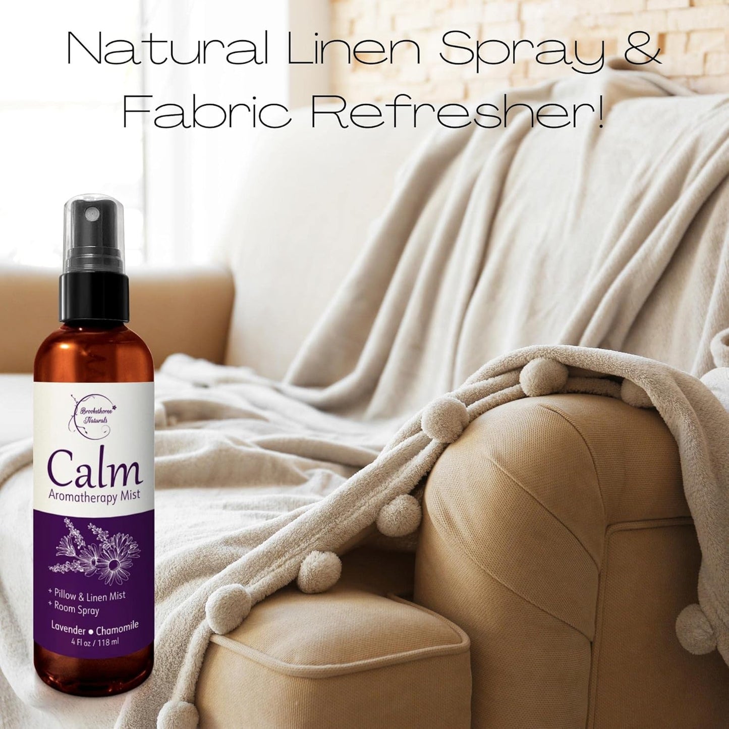 Calm Sleep Spray – Lavender & Chamomile Aromatherapy Mist for Insomnia Relief