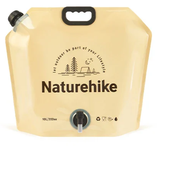 10L Portable Folding Drinking Container with Valve – Leak-Proof, for Camping, Outdoor Adventures & Emergency Use