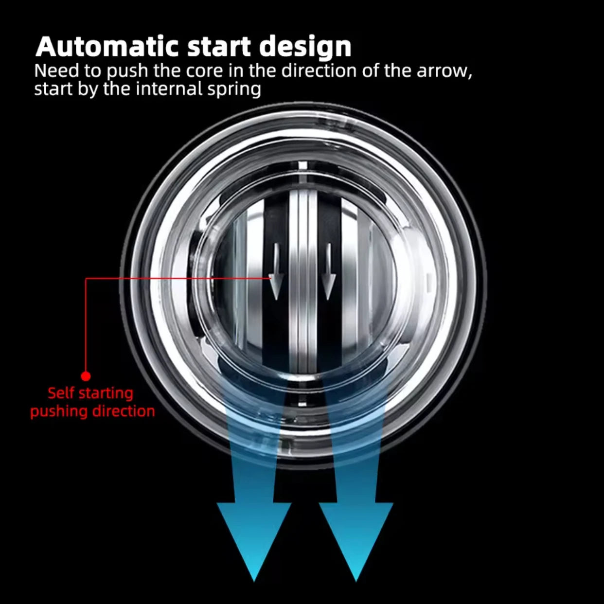 Auto-Start LED Gyro Ball – Boost Grip Strength, Build Arm Power & Relieve Stress Anywhere