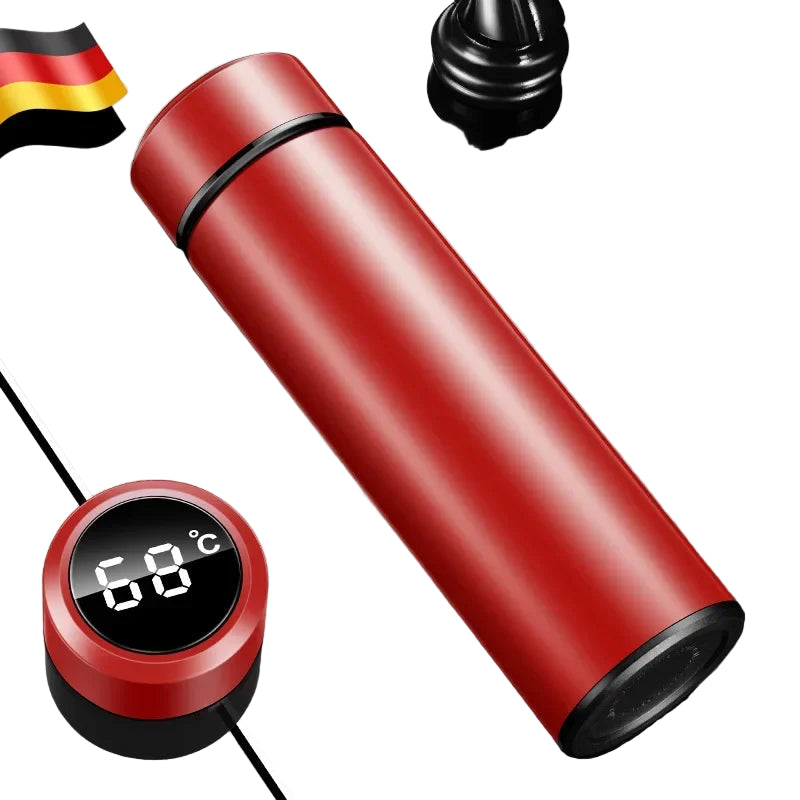 The AuraFlask | Smart Bottle with Temperature Clarity