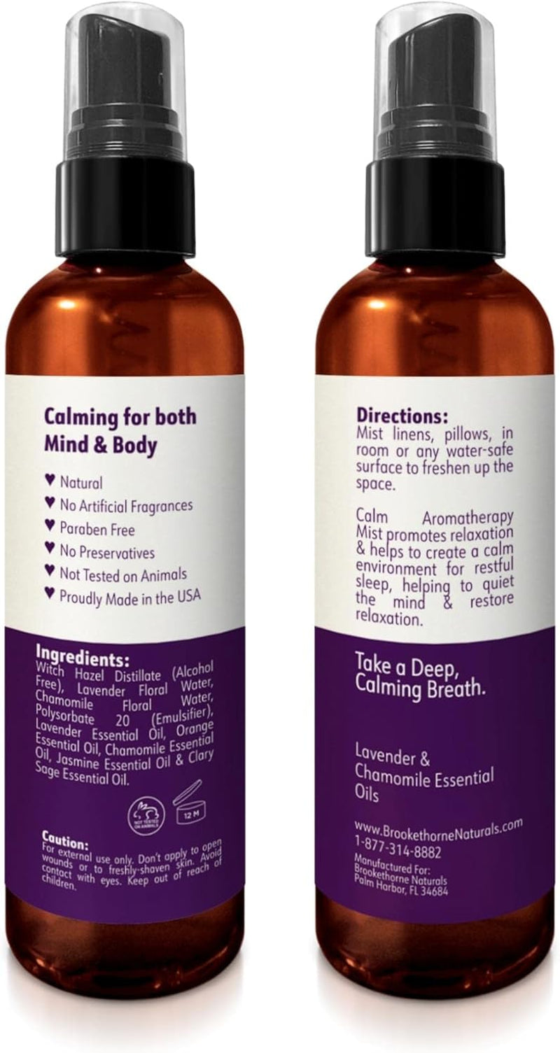 Calm Sleep Spray – Lavender & Chamomile Aromatherapy Mist for Insomnia Relief