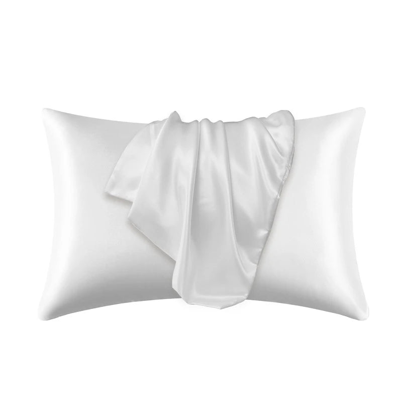 Luxury Silky Satin Pillowcase – Soft & Smooth Pillow Cover for Hair & Skin Care, Beauty Sleep & Elegant Home Décor 