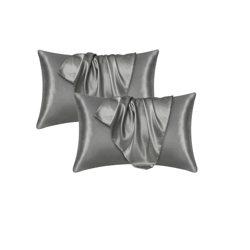 Luxury Silky Satin Pillowcase – Soft & Smooth Pillow Cover for Hair & Skin Care, Beauty Sleep & Elegant Home Décor 