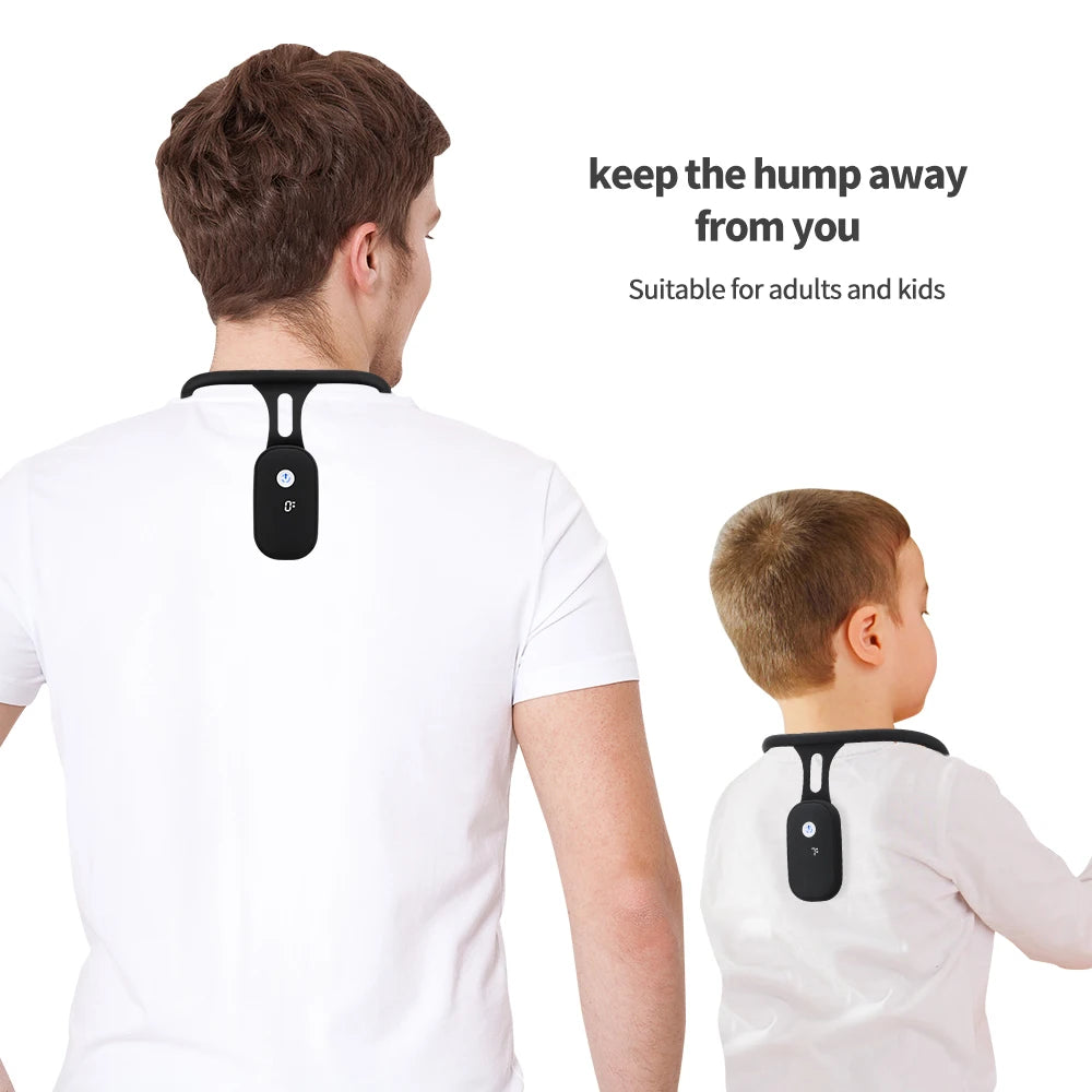 Smart Posture Corrector – Real-Time Back Alignment Trainer for Adults & Kids | Neck Hump & Spine Support Device for Better Health